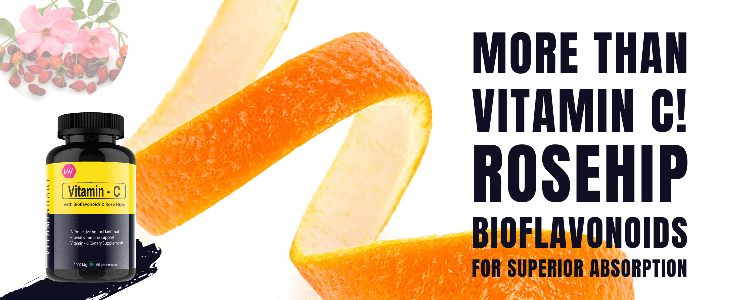 Vitamin C 1000mg with Bioflavonoids and Rosehip